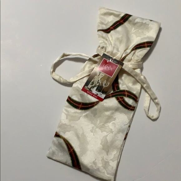 NWT LENOX‎ HOLIDAY NOUVEAU WINE BAG - Picture 3 of 7